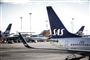 sas fly holder på jorden