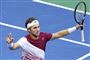 tennisspiller laver fagter