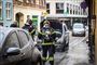 slukning af brand i bil
