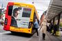 bus med poltisk reklame 