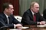 Dmitrij Medvedev og Vladiimir Putin 