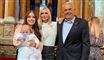Familie til barnedåb - Janni og Karsten