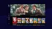 skærmbillede af streamingtjeneste med forskellige film 