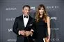 Sylvester Stallone og Jennifer Flavin på den røde løber. 