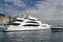 En kæmpe Yacht