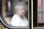 Dronning Elizabeth i en karet