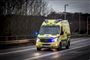 En ambulance med udrykning