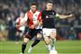 Anfører Erik Sviatchenko stod for målet til 2-2, da FCM gæstede Feyenoord i Rotterdam.