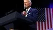 mand på talerstol - Joe Biden