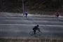 cyklist i mørke