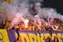 Brøndby fans i røg og damp