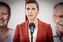 Mette Frederiksen taler på pressemøde