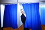 Jakob Ellemann-Jensen, formand for Venstre, har tirsdag formiddag afgivet sin stemme på valgstedet Rude Skov Skole i Birkerød.