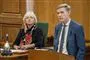 Pia Kjærsgaard og Kristian Thulesen Dahl i Folketinget.