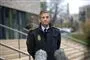 Kim Løvkvist foran en politigård