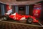 billede af rød racer ferrari