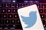 twitter logo på tastatur