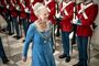 dronning margrethe klædt i blåt