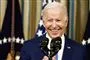 Joe Biden fra en talestol
