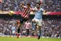 Dule mellem Brentford- og Manchester City-spiller