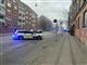 politi afspærrer gade