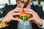 mand spiser burger