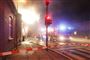 billede af brand i villa