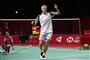 Viktor Axelsen jubler