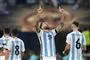 argentinske spillere jubler