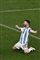 argentinske spillere jubler