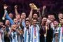 argentinske spillere jubler