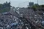 fans hylder fodboldspillere 