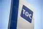 skilt med TDC-logo