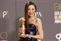 Skuespiller Michelle Yeoh med den gyldne statuette