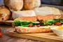 en sandwich