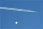 en spion-ballon på himlen