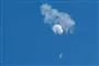 ballon skydes ned