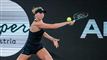 tennisspiller i aktion