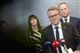 Morten Bødskov ved et pressemøde