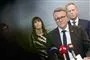 Morten Bødskov ved et pressemøde