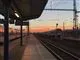 En tom station