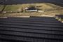 hus i område med masser af solceller