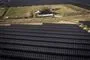 hus i område med masser af solceller
