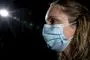 person med maske