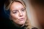 Pernille Vermund står og taler