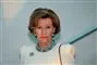 Dronning Sonja. ser alvorlig ud