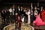 personer poserer ved oscarshow