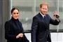 Harry og Meghan vinker