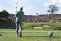 golfspiller på banen