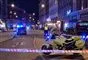 politiafspærring på gade i københavn